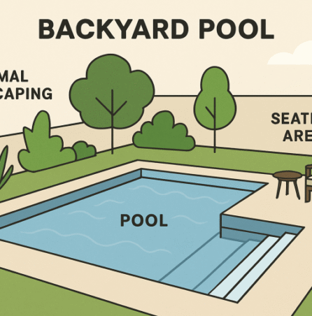 modern backyard pool ideas
