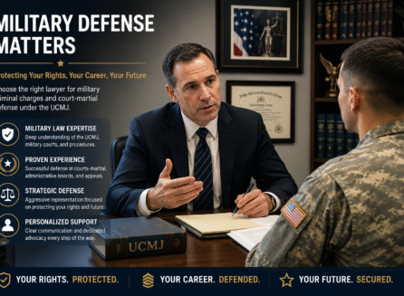 military defense lawyer