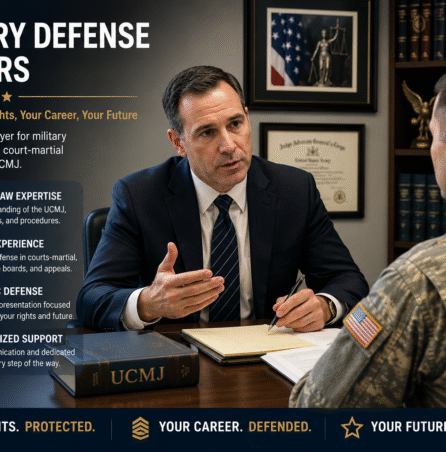 military defense lawyer