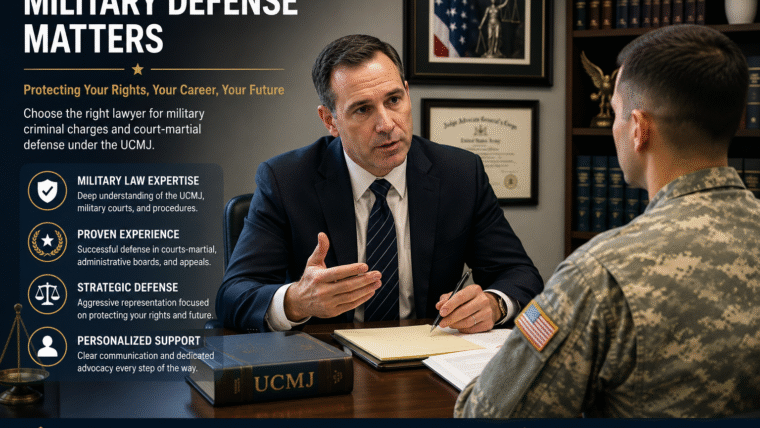 military defense lawyer